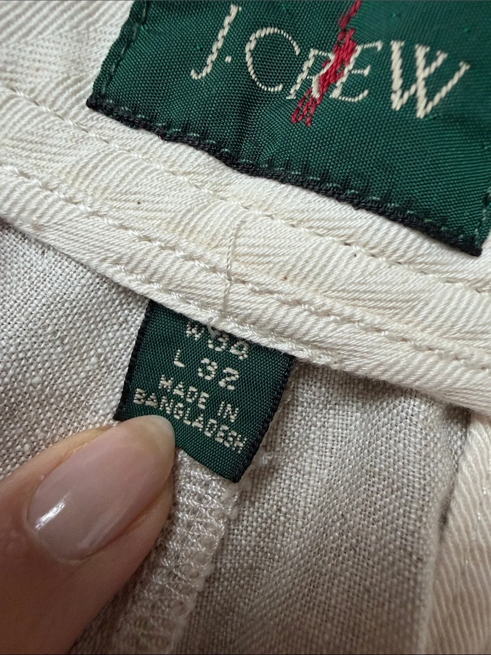 J. Crew Men's Linen Pants